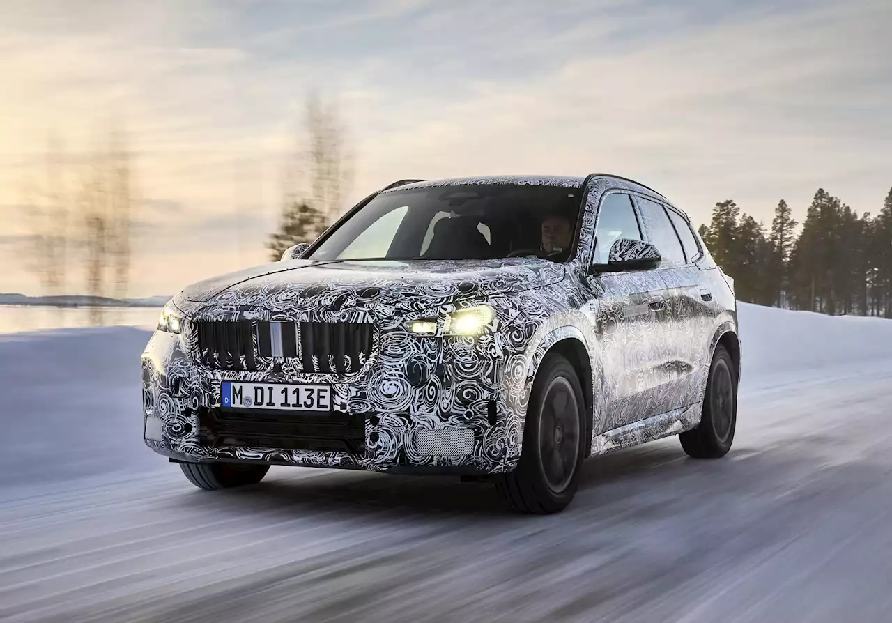 BMW iX1 electric crossover tests ahead of late 2022 debut