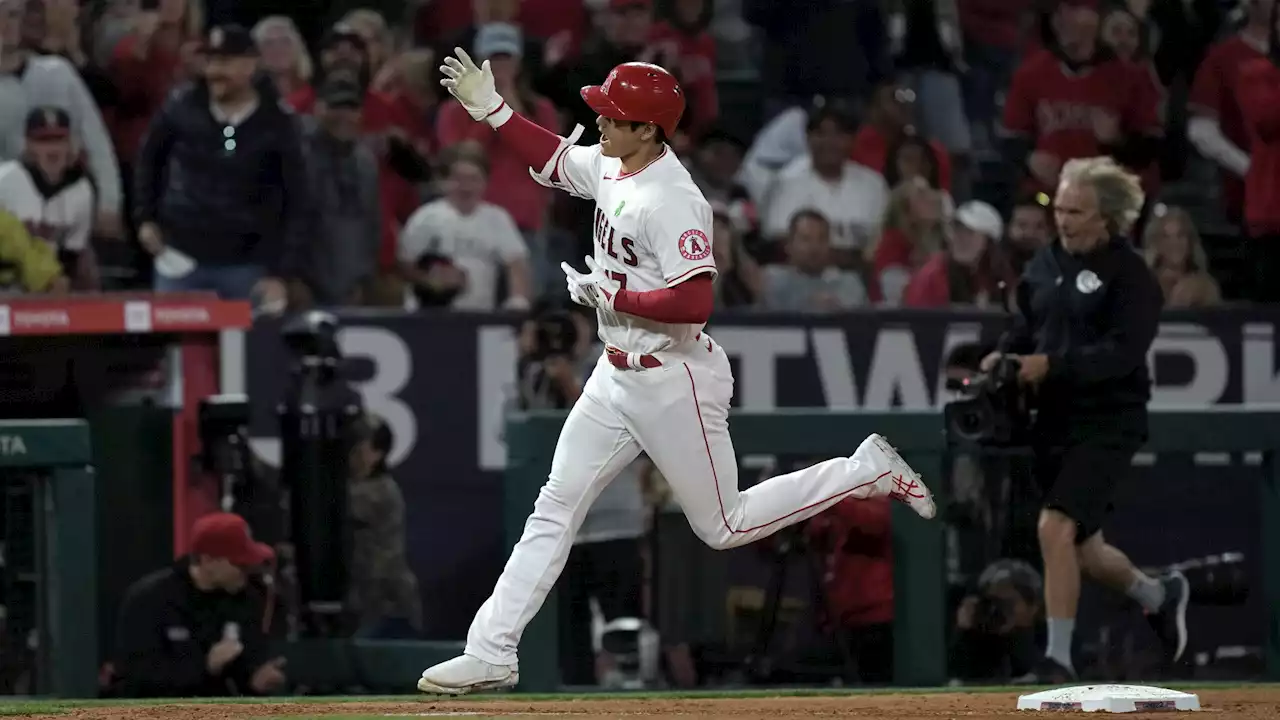 WATCH: Shohei Ohtani Hits First Career Grand Slam in Angels' 11-3 Win Over Rays