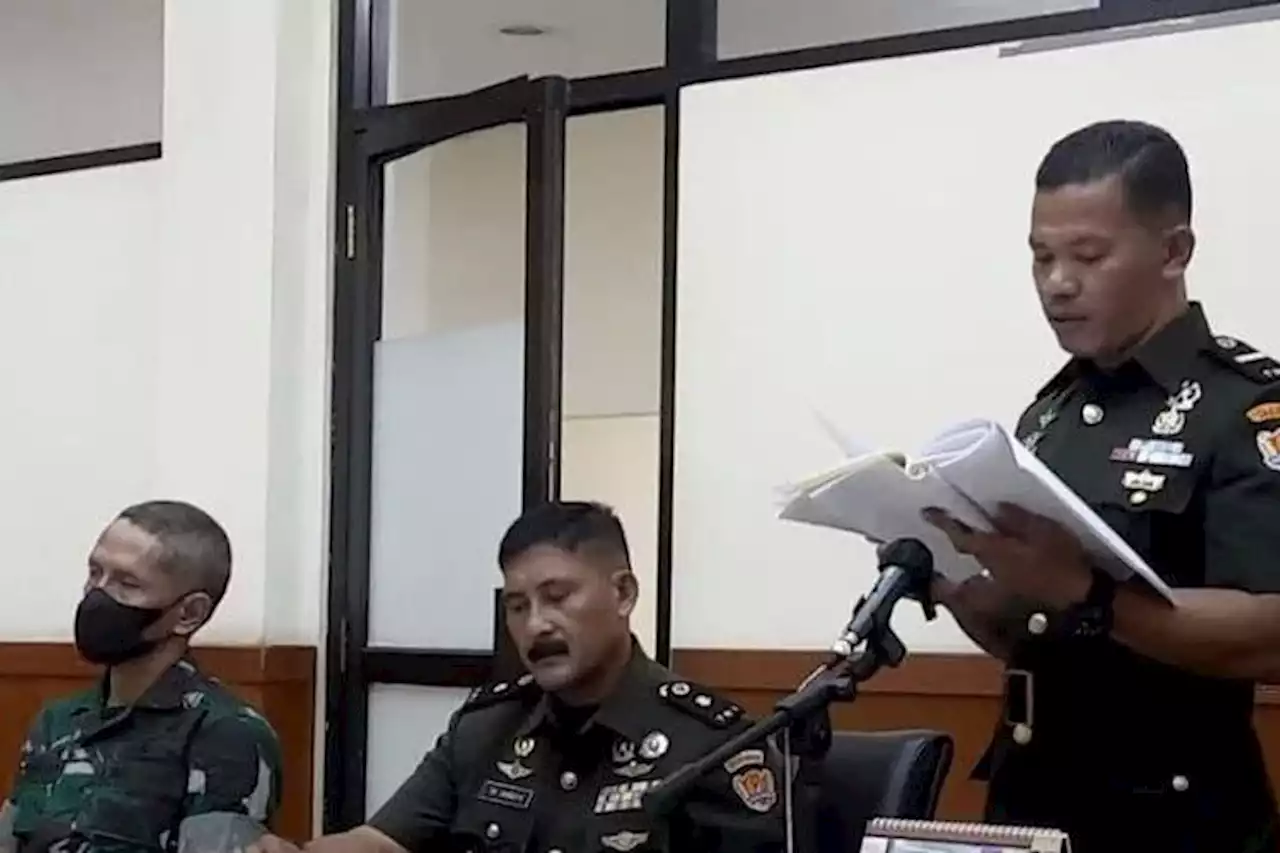 Kolonel Priyanto Tolak Dakwaan Pembunuhan Berencana, Kuasa Hukum: Minta Hukuman Seringan-ringannya - Pikiran-Rakyat.com