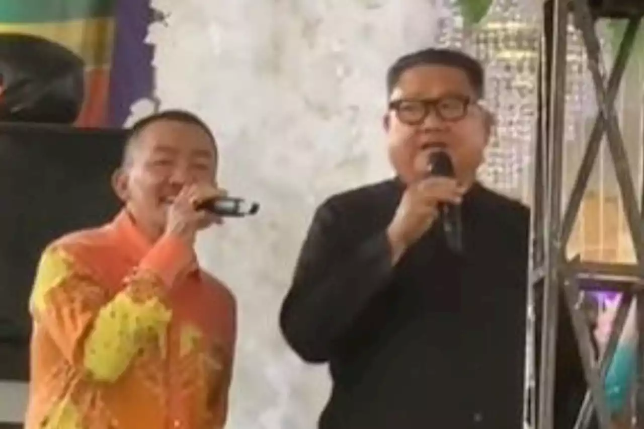 Viral, 'Kembaran' Kim Jong Un Sumbang Lagu Dangdut di Pesta Pernikahan - Pikiran-Rakyat.com