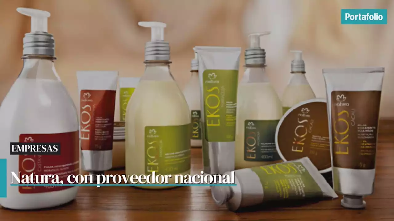 Natura Cosméticos concreta el primer proveedor nacional