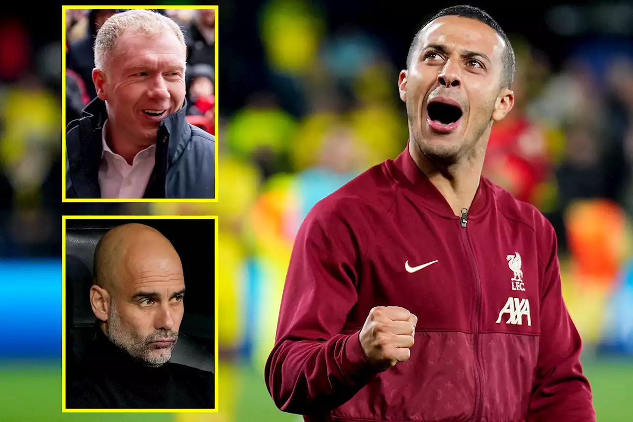 Liverpool star Thiago made Scholes clap, is loved by Pep, and 'takes the p***'