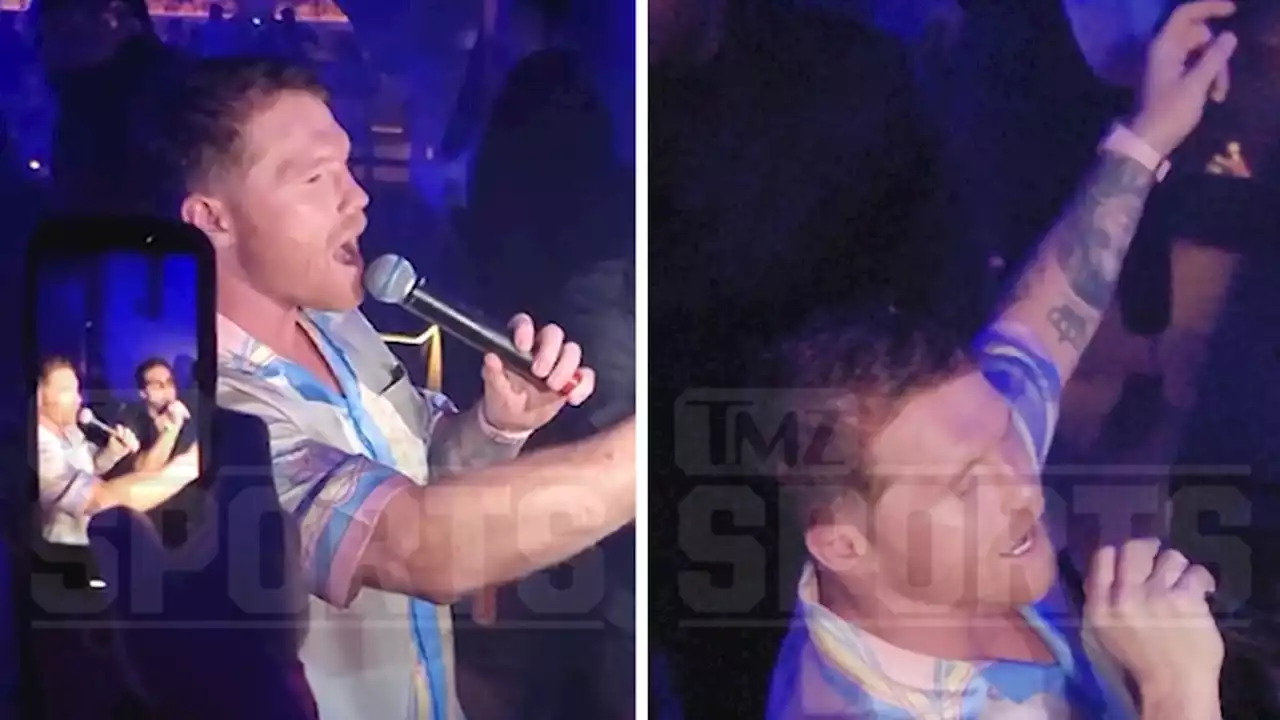 Canelo Alvarez Belts Karaoke At Vegas Club After Dmitry Bivol Loss