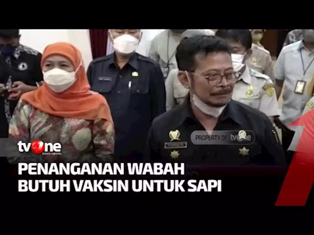 Mentan dan Gubernur Jawa Timur Gelar Rakor - tvOne