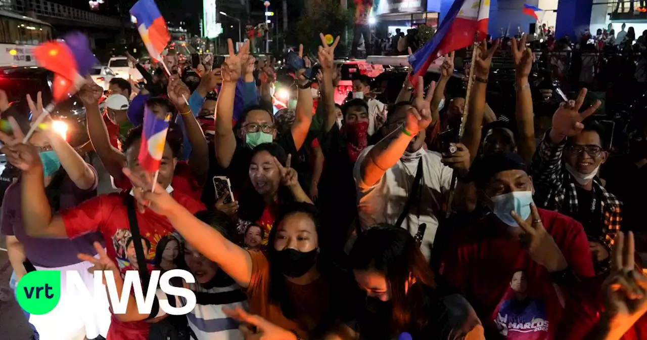 'Bongbong' Marcos, zoon van oud-dictator Ferdinand Marcos, wordt nieuwe Filipijnse president