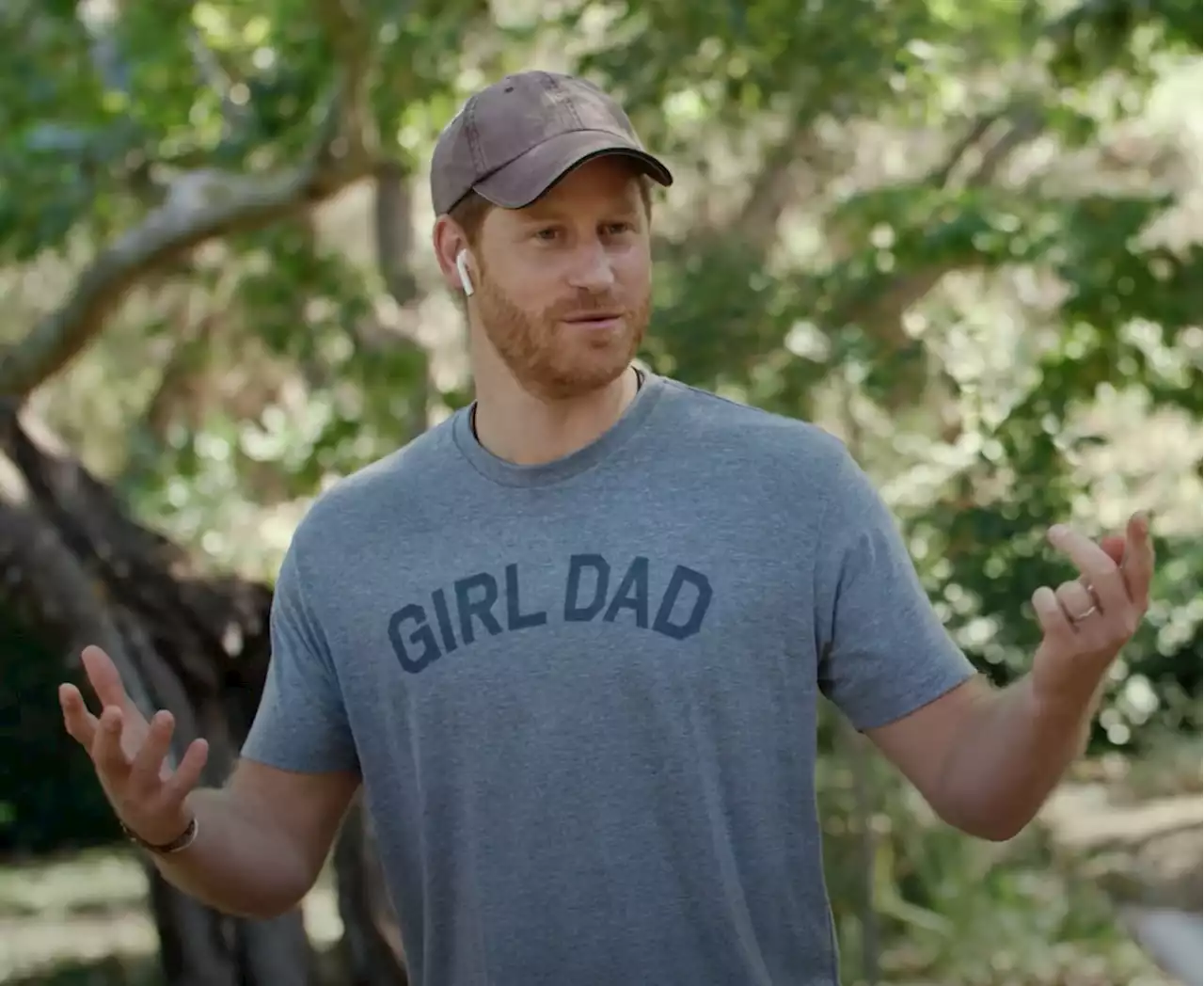 Prince Harry Tries His Hand at Comedy in a 'Girl Dad' T-Shirt