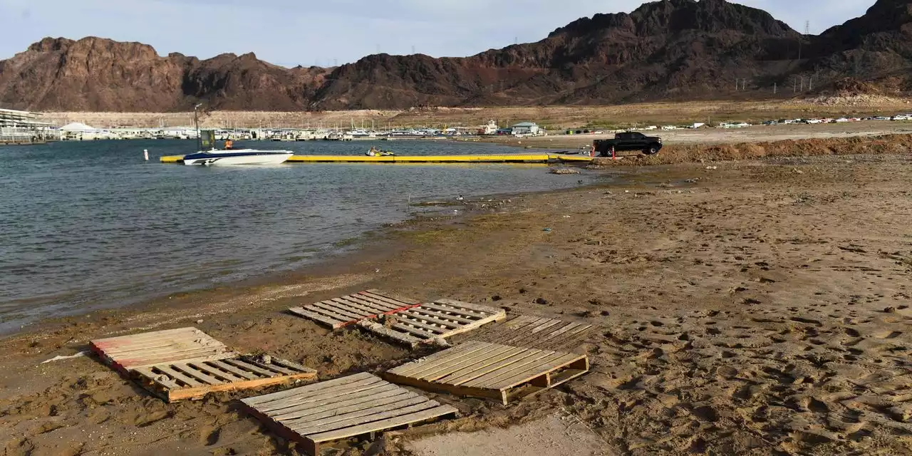 Falling Water Levels at Lake Mead Expose Human Remains