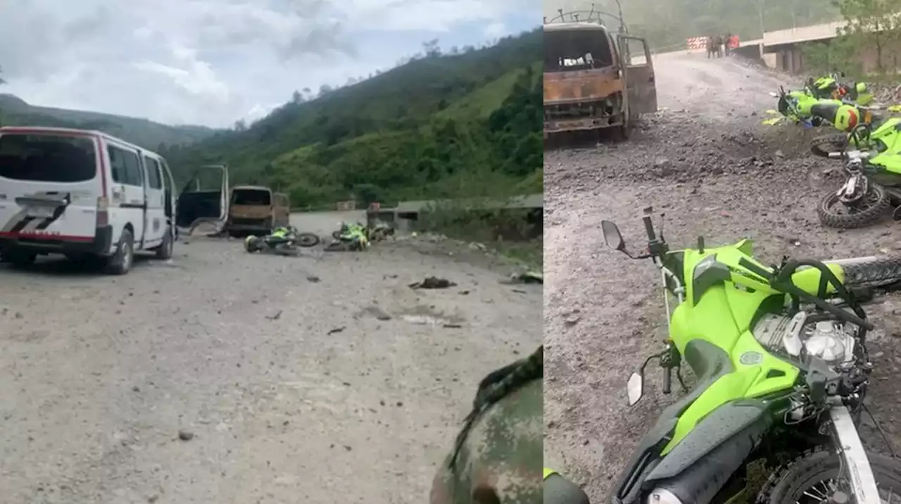 ‘Clan del Golfo’ atacó caravana escoltada por Fuerza Pública: un policía y un soldado muertos