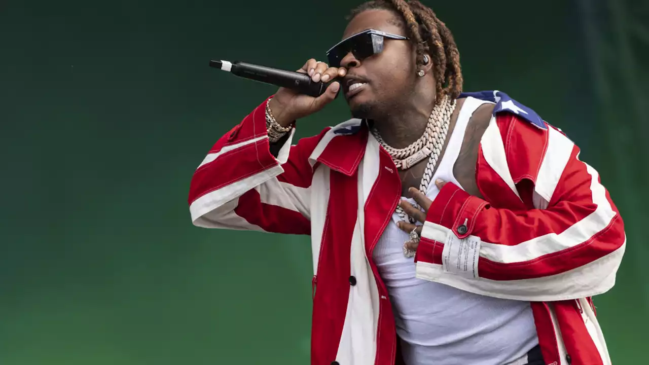 Rapper Gunna booked into Atlanta jail on RICO charge after being indicted with Young Thug, others