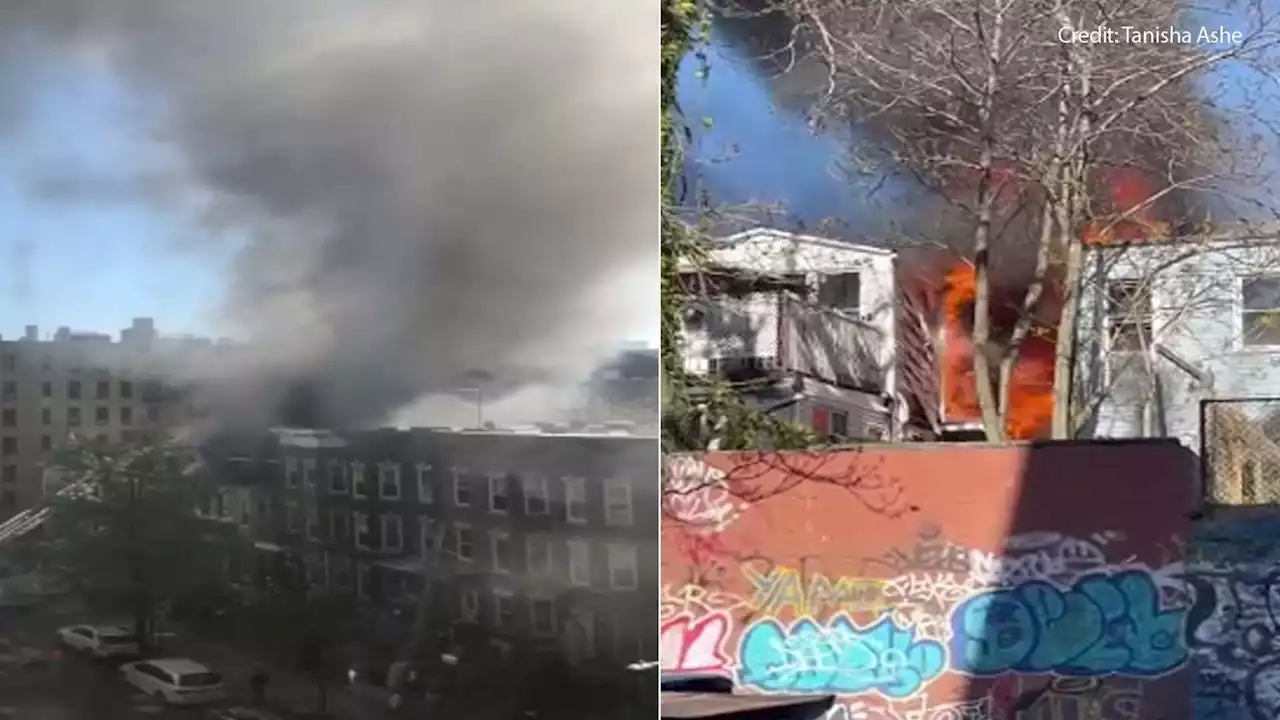 1 dead, several people hurt in fast-moving house fire in Bronx