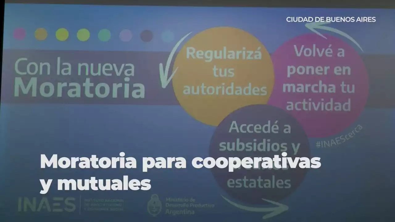 El Inaes lanzó una moratoria para regularizar documentación de cooperativas y mutuales