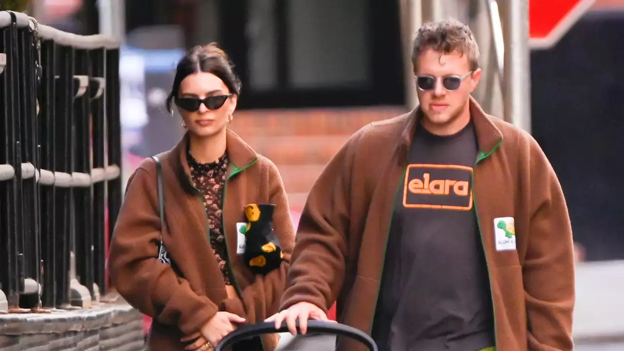 EmRata’s Off-Duty Wardrobe Matches Her Husband’s