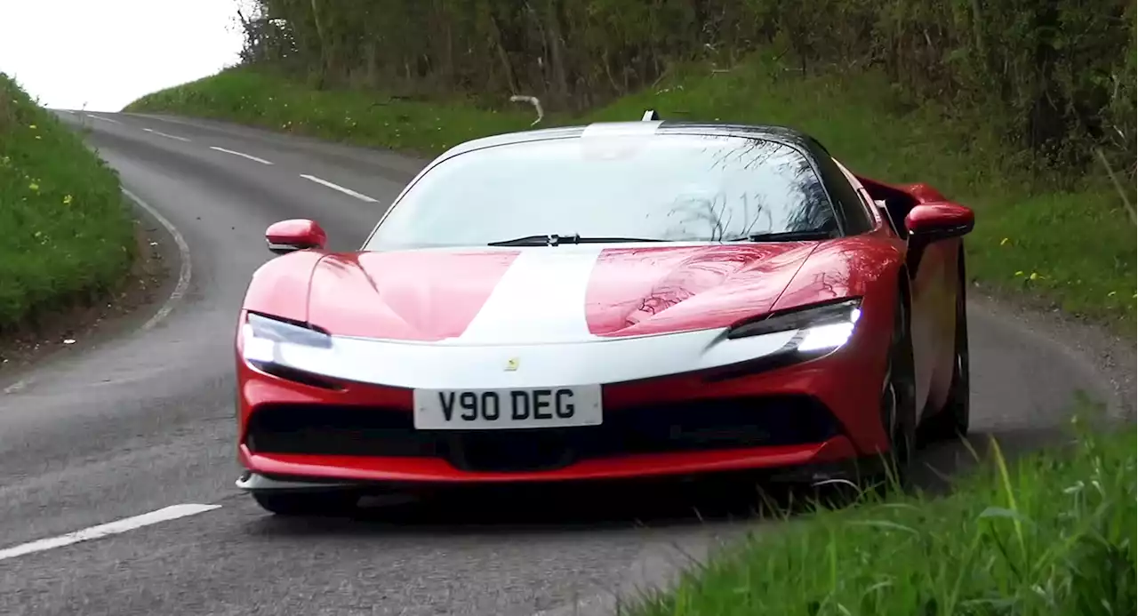 The Future Of Sports Cars? Harry Metcalfe Tests The Hybrid Ferrari SF90 Stradale | Carscoops