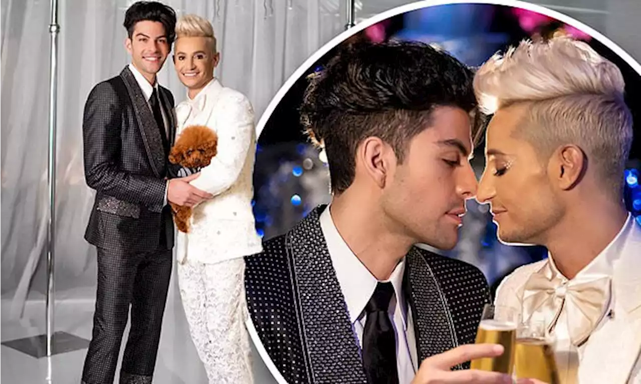 'We're MARRIED!': Frankie Grande ties the knot in Star Wars ceremony