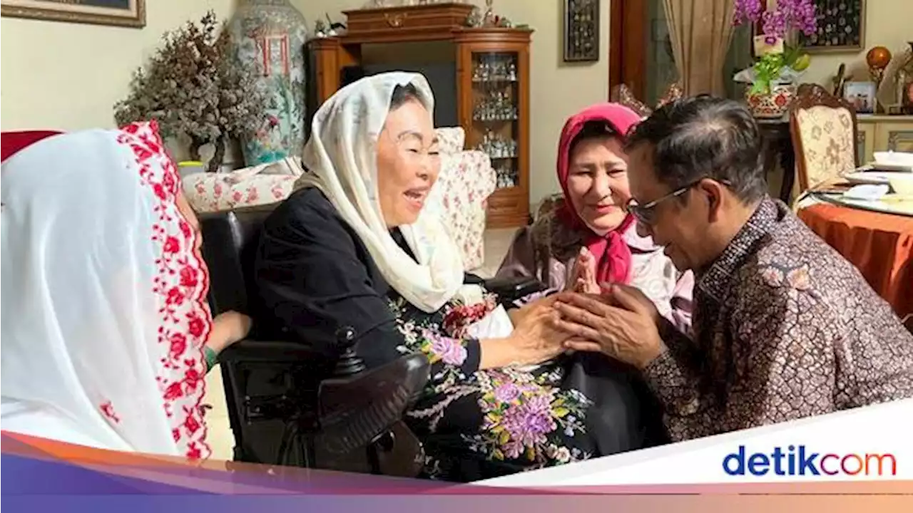 Mahfud Md Silaturahmi dengan Istri Gus Dur, Ini yang Diperbincangkan