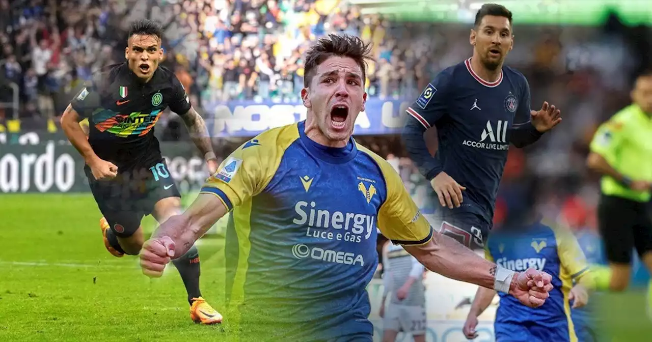 Los argentinos que participaron en más goles de las ligas top de Europa