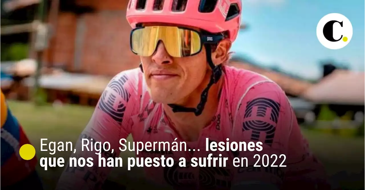 Egan, Rigo, Supermán... lesiones que nos han puesto a sufrir en 2022