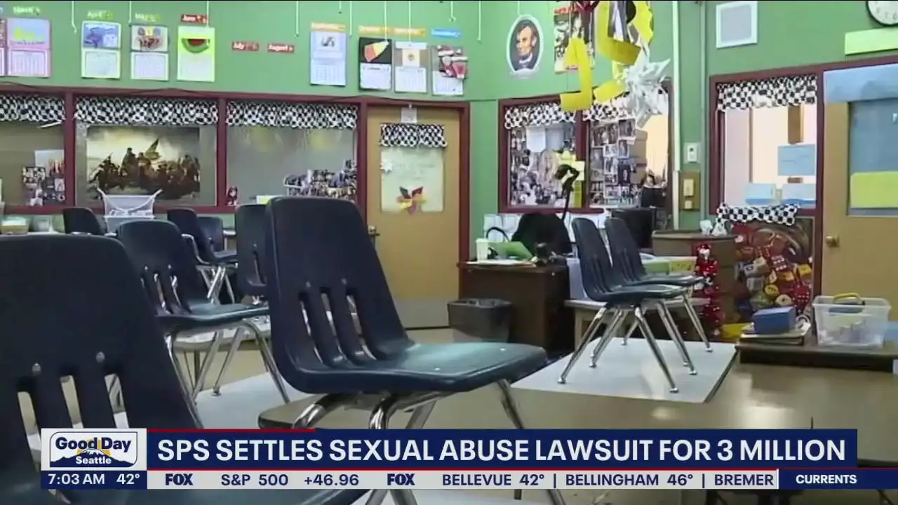 Seattle Public Schools settles sexual abuse lawsuit for $3 million