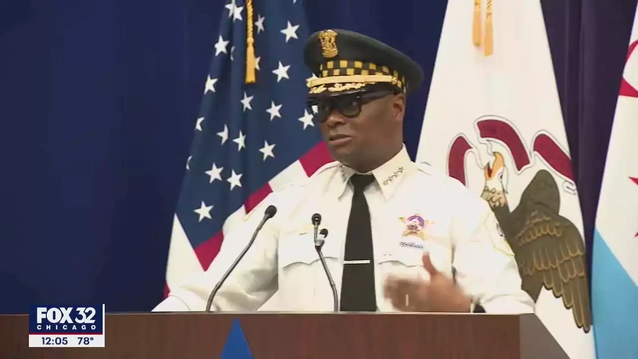 Chicago’s top cop blames mass shooting in Back of Yards on release of convicted felon