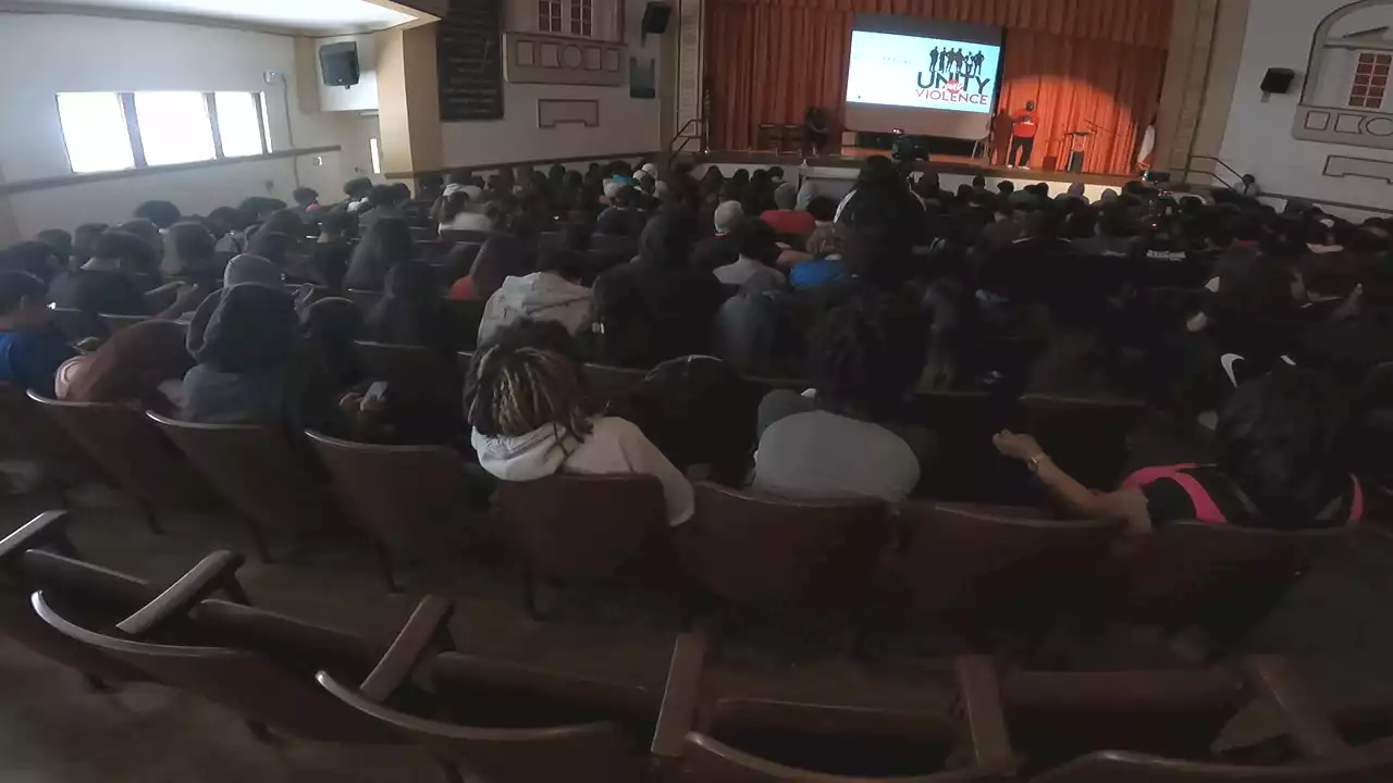 Fort Worth city leaders, activists visit schools to discuss gun violence