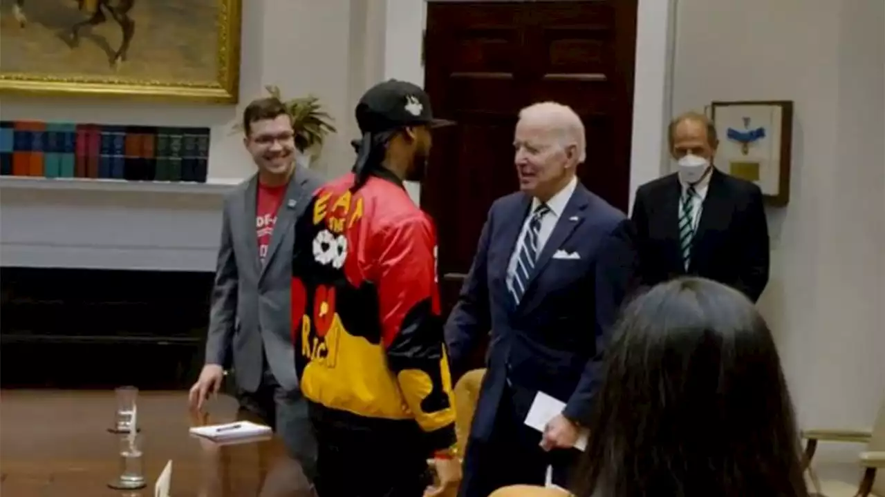 Biden meets Amazon union leader at White House: 'Keep it going'