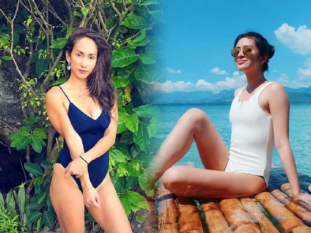 IN PHOTOS: Stars rocking a one-piece swimsuit