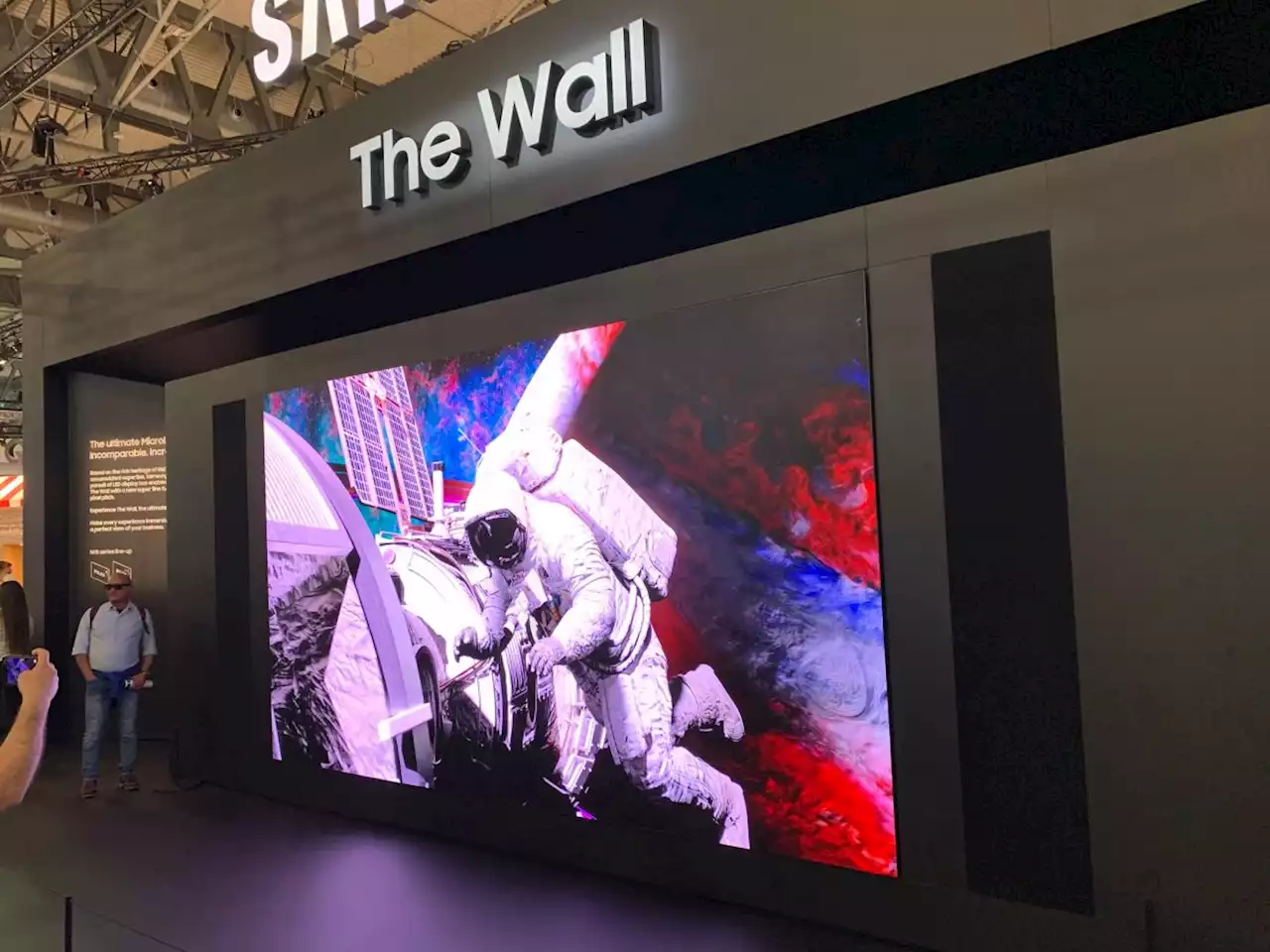 ISE 2022: Samsungs Fernseher 'The Wall' mit neuem Bestwert bei Pixelabstand