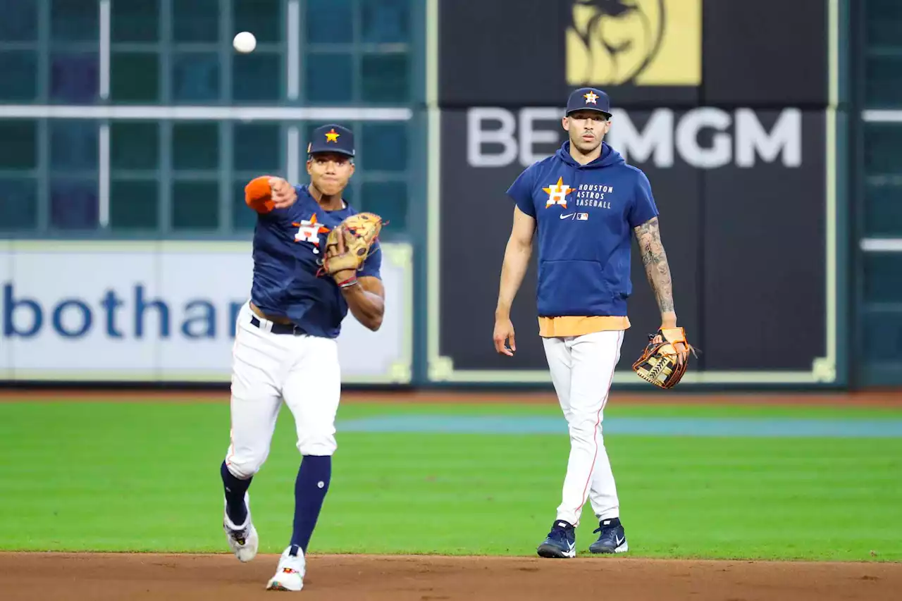 How Carlos Correa helped Jeremy Peña prepare to be Astros’ next shortstop