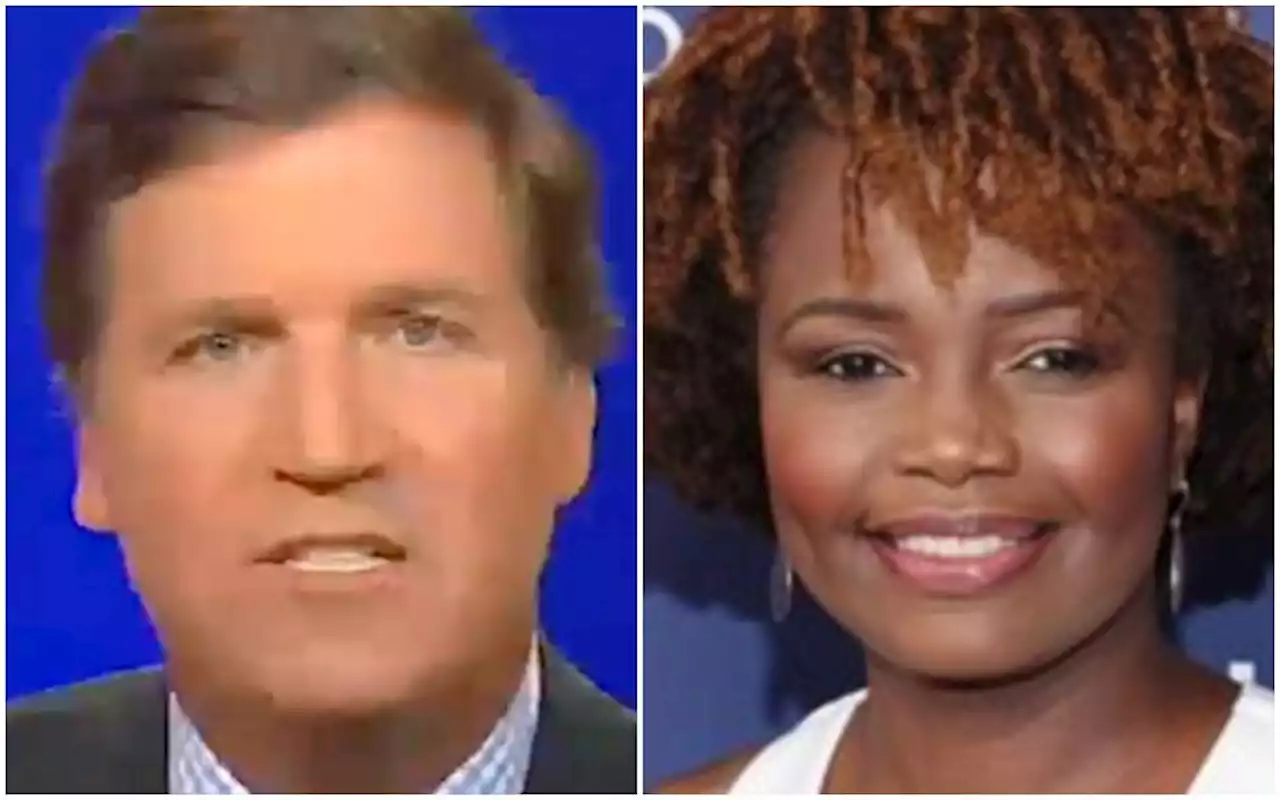 Tucker Carlson Goes Full-Bigot To Assess Karine Jean-Pierre's Qualifications