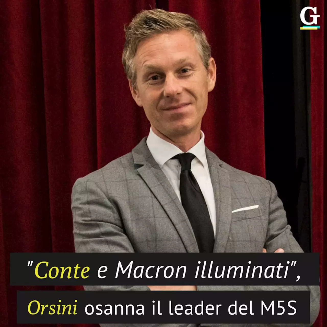 'Giuseppe Conte illuminato'. L'elogio di Orsini al leader del M5s