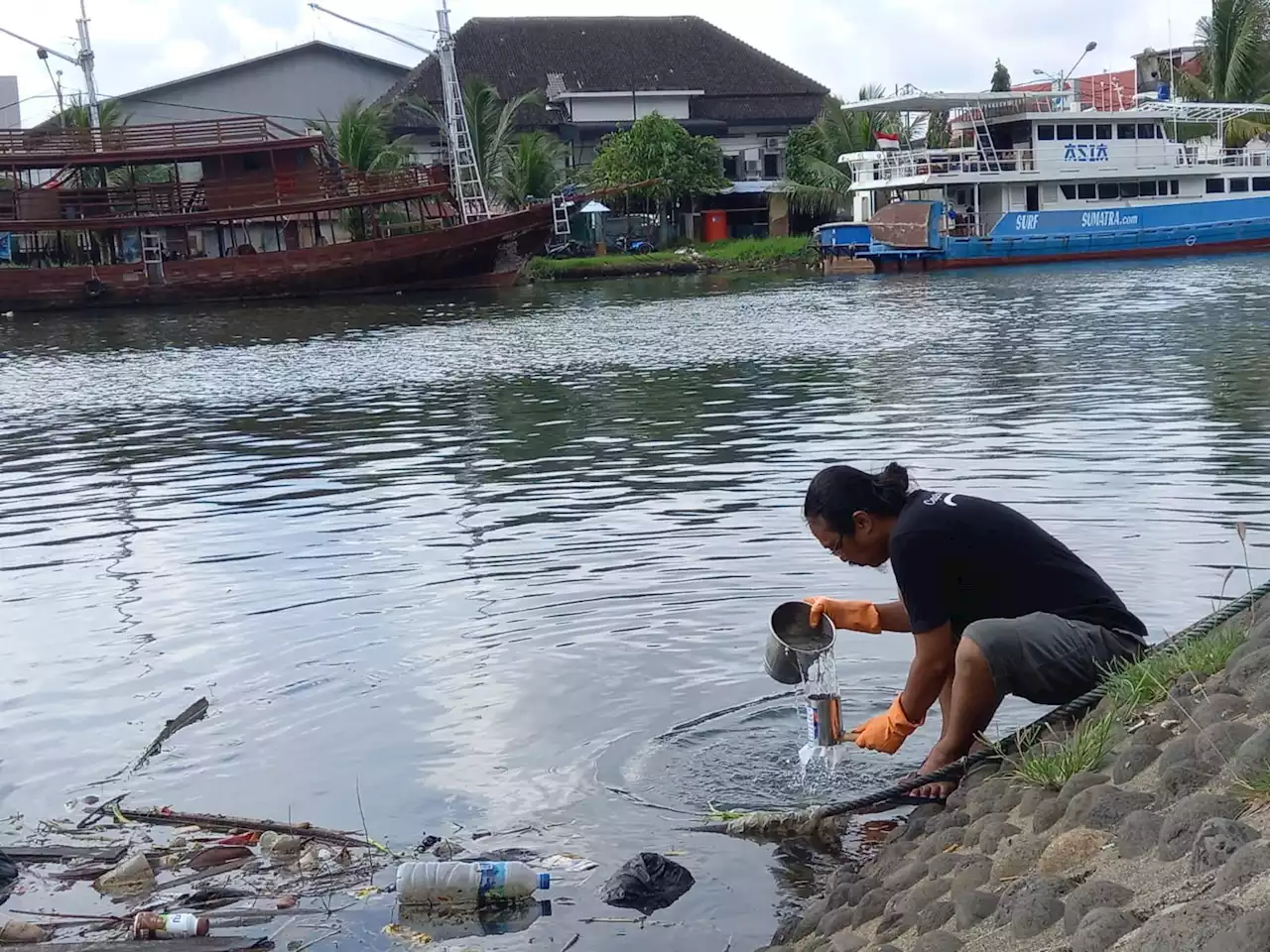 Sungai Batang Arau Mengandung Mikroplastik