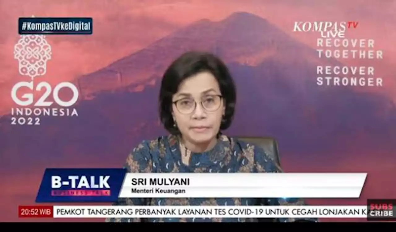 Sri Mulyani Sebut Perang Rusia-Ukraina Jadi Tantangan Pertumbuhan Ekonomi 2022