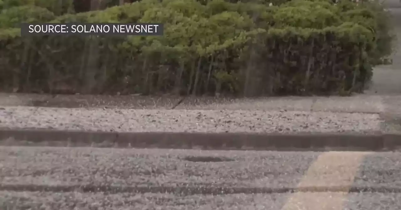 Hail pelts North Bay; storms bring rain, thunder, lightning