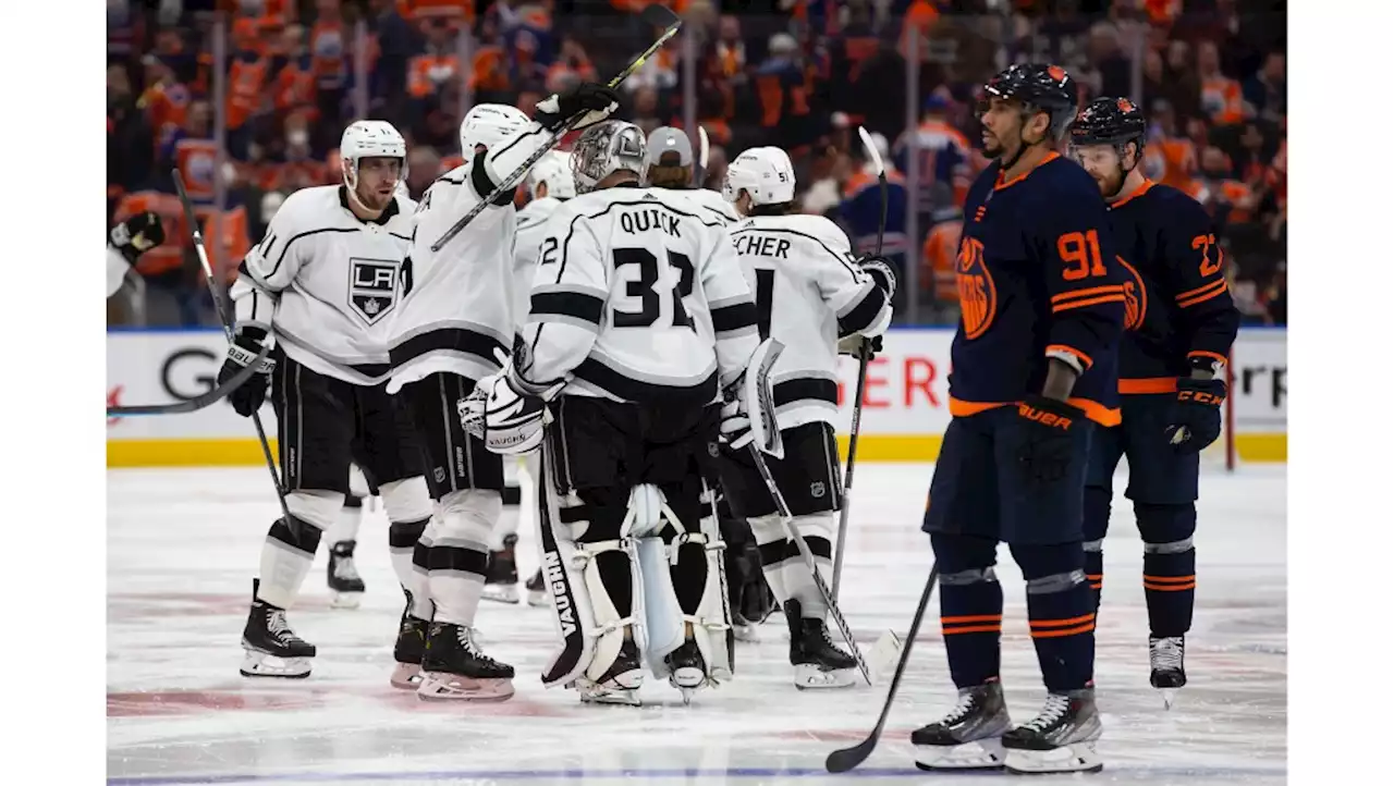 Adrian Kempe, Kings edge Oilers in OT for 3-2 series lead