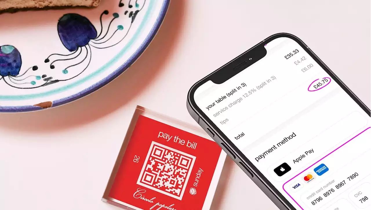 Sunday sbarca in Italia: il conto al ristorante si paga con il QR Code