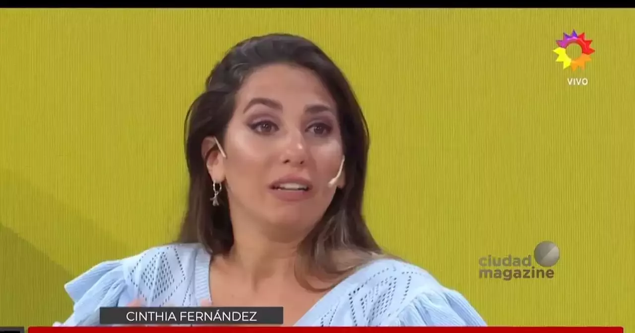 El llanto de Cinthia Fernández tras llegar tarde a Momento D por una pelea con Defederico TV