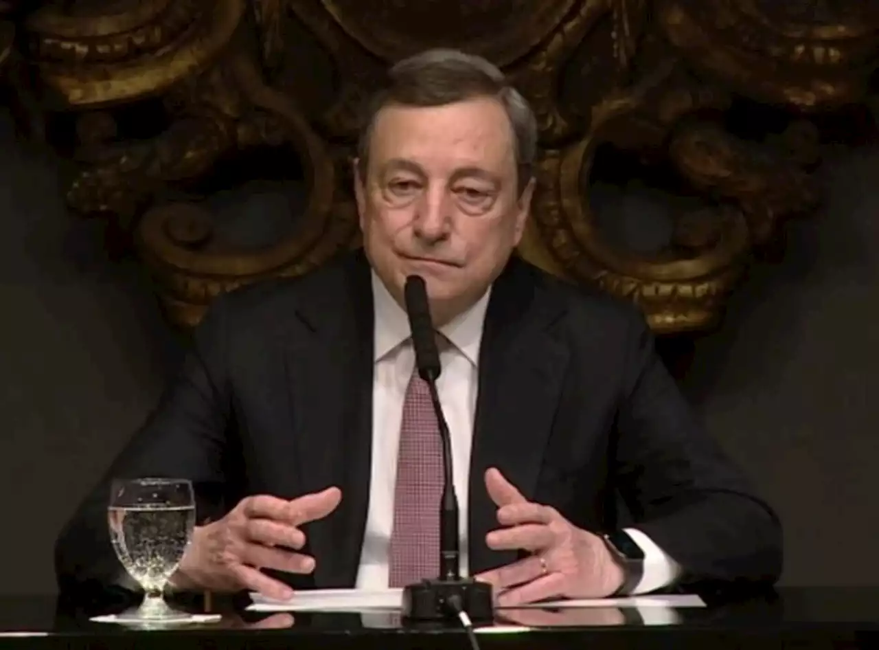 Draghi: cominciare a chiedersi come costruire pace in Ucraina