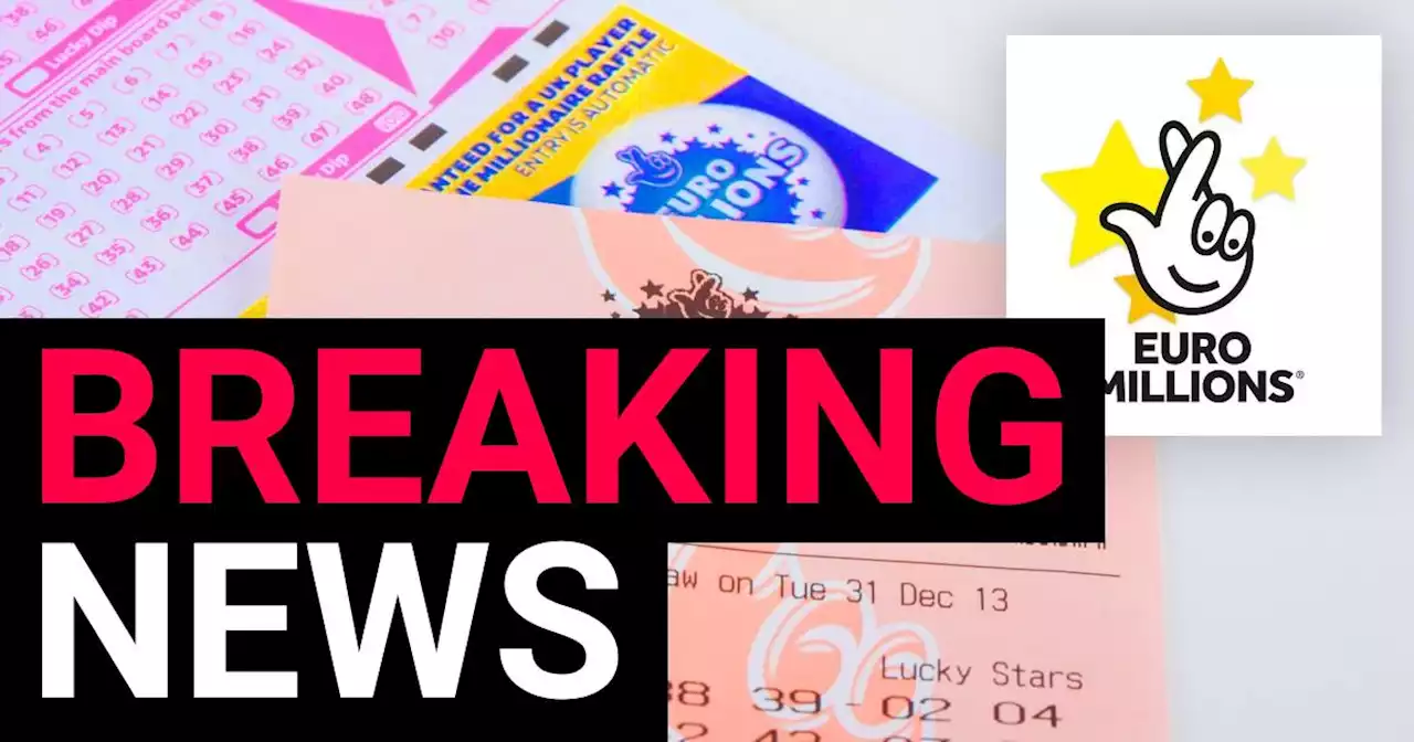 One lucky player becomes UK's biggest lottery winner by scooping £184,000,000