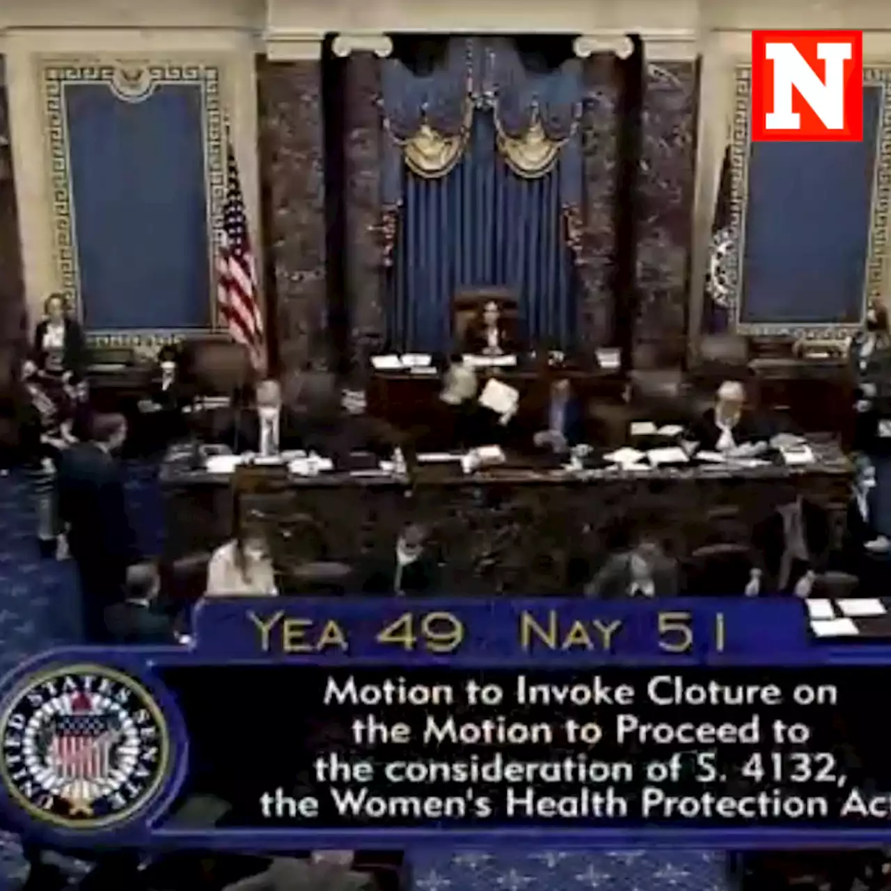 Abortion Rights Bill Live Updates: VP Harris says Senate is 'not with majority of Americans'