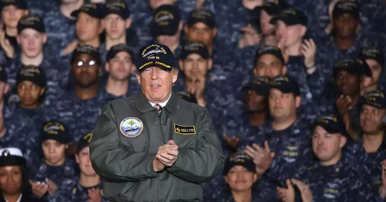 Trump Managed to Body-Shame an Aircraft Carrier