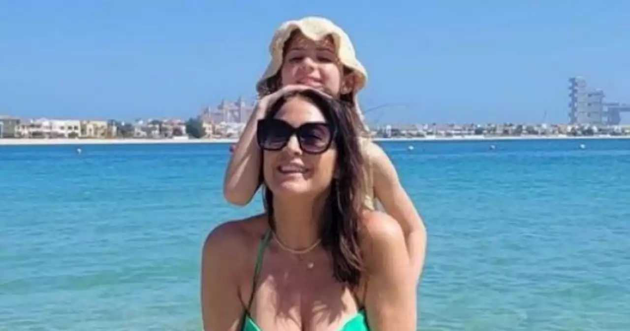 Lisa Snowdon, 50, oozes body confidence as she poses in green bikini