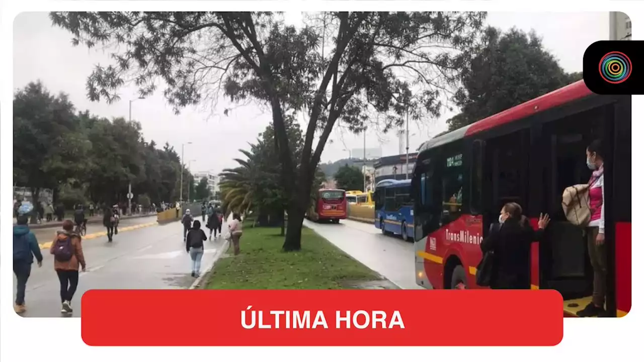 Cierran portal de Transmilenio por protestas; bicitaxistas emberracados bloquearon la vía - Pulzo