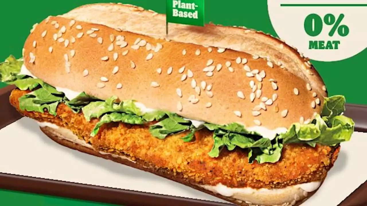 Burger King goes plant-based again with meat-free chicken sandwich