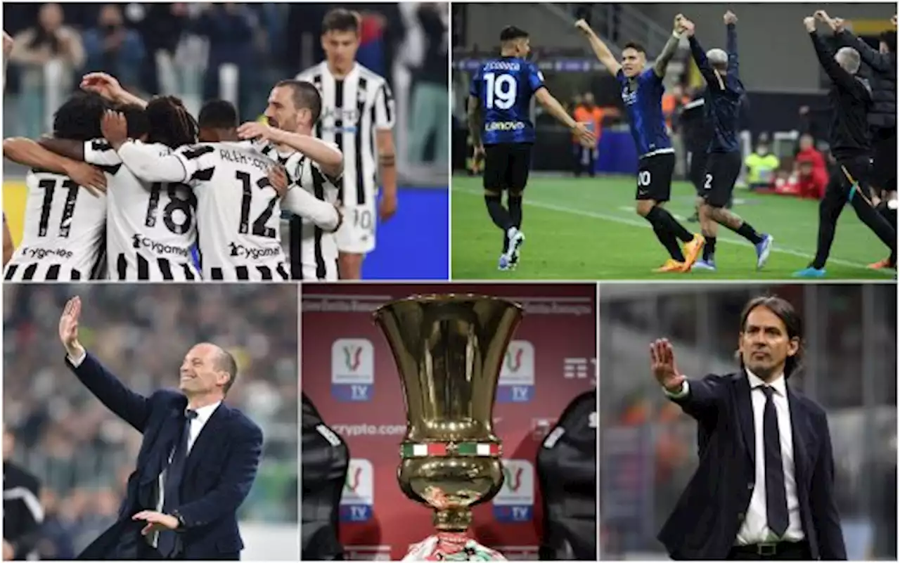 Finale Coppa Italia 2022, alle 21 Juventus-Inter: probabili formazioni