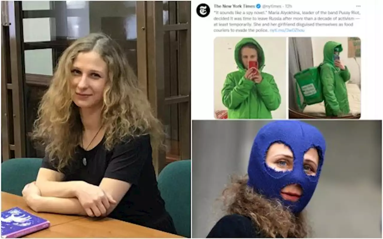 Pussy Riot, Maria Alyokhina è fuggita dalla Russia travestita da rider