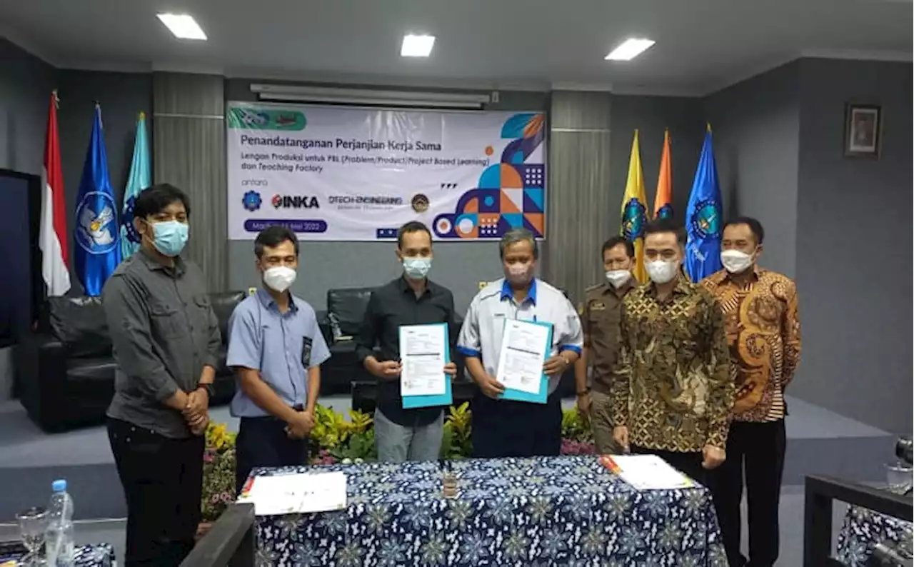 Jadi Pilot Project, PNM & SMK di Madiun Bikin Kursi KA Pesanan PT Inka