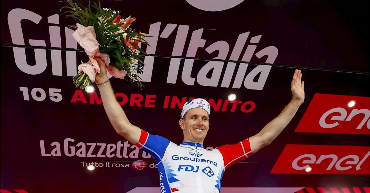 Tour d’Italie: Arnaud Démare «super content» après sa première victoire de la saison