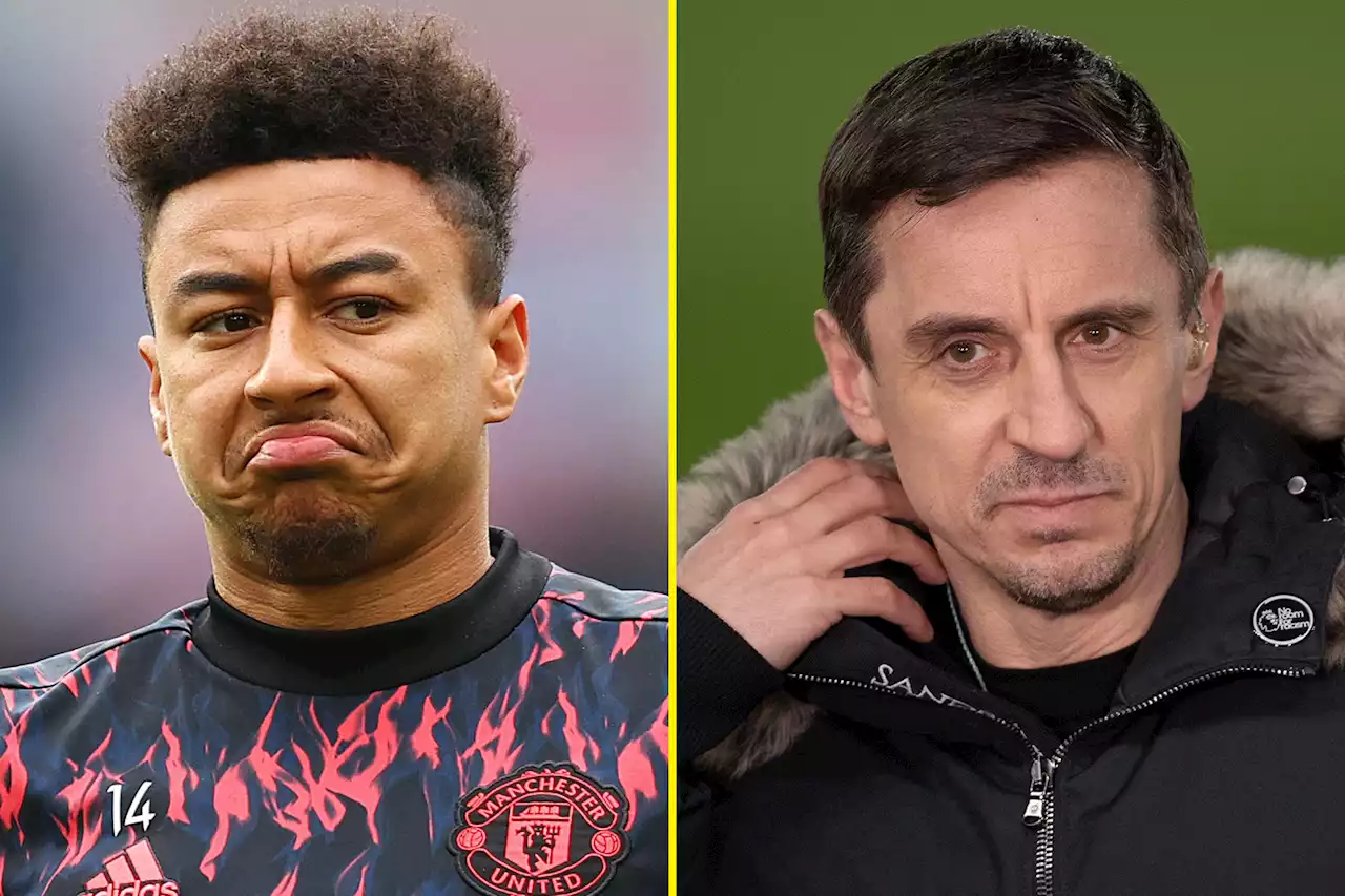 Lingard warned by Man United legend Neville no player has 'God-given right' to send-off