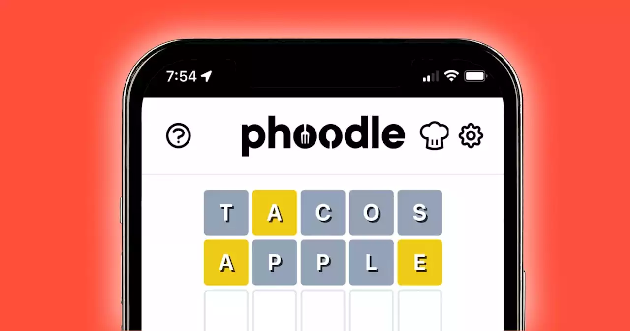 ‘Phoodle’ is the Wordle for food lovers — and Martha Stewart is a fan