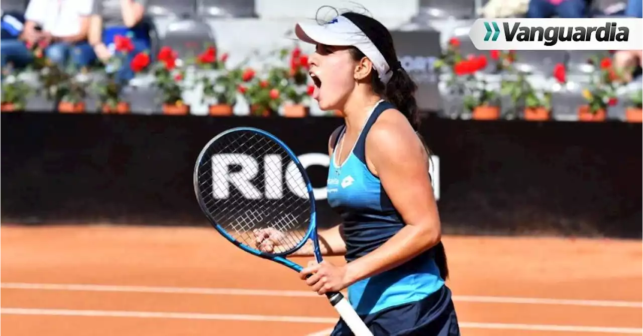 María Camila Osorio inició con triunfo en el Masters 1.000 de Roma